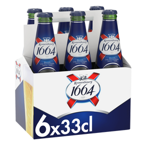 KRONENBOURG 1664 Lager botella 330ml