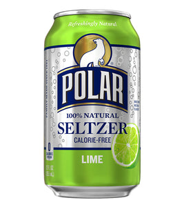 POLAR Lime Seltzer Lata 355ml